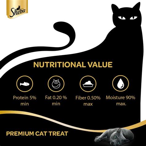 Sheba Melty Premium Cat Treat, Tuna & Tuna-Seafood, 6 Packs (6 x 48g ...