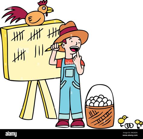 Don't Count Your Chickens Before They Hatch - Cartoon Stock Vector ...