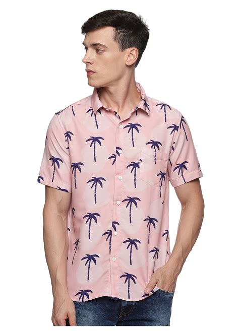 Tusok Men Floral Beach Tropical Shirts