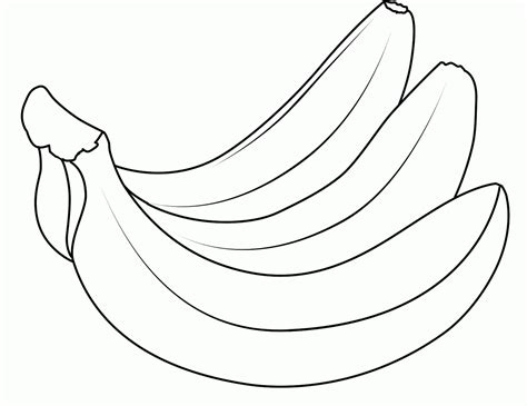 Bananas clipart black and white, Bananas black and white Transparent ...