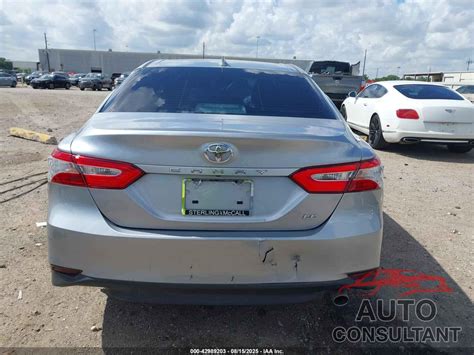 2019 TOYOTA CAMRY LE GAS - 4T1B11HK1KU693962