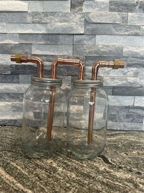 CoProof 1/2 Gallon Mason Jar Thumper Kit Double Distill W/Jars A23 | eBay