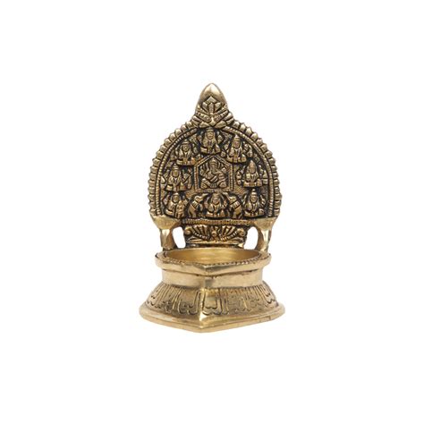 Brass Ashtalakshmi Kamakshi Deep – Ragaarts