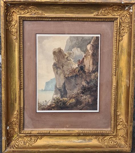 Proantic: Jean Charles Remond Italian Watercolor