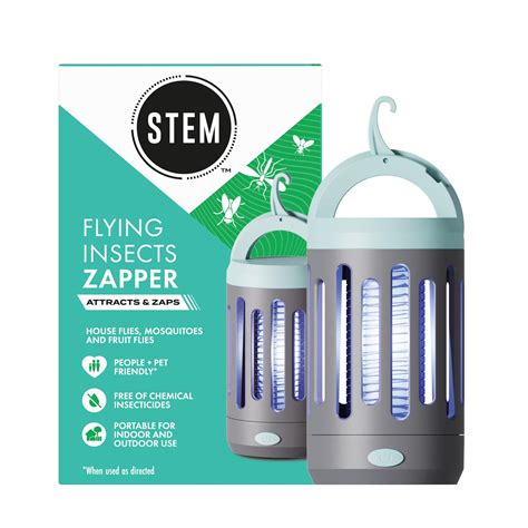 STEM Flying Insect Zapper, Indoor and Outdoor Electric Fly & Mosquito ...