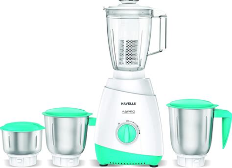 Buy Havells Aspro 4 Jar 500 watt Mixer Grinder with 1.75Ltr ...