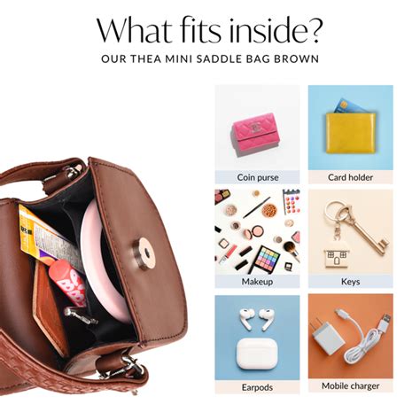 Thea Mini Saddle Bag Brown Online - Premium Mini Bag | Nestasia