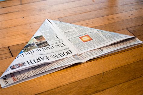 Image result for Newspaper Hat Tutorial