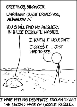 Second - XKCD中文站