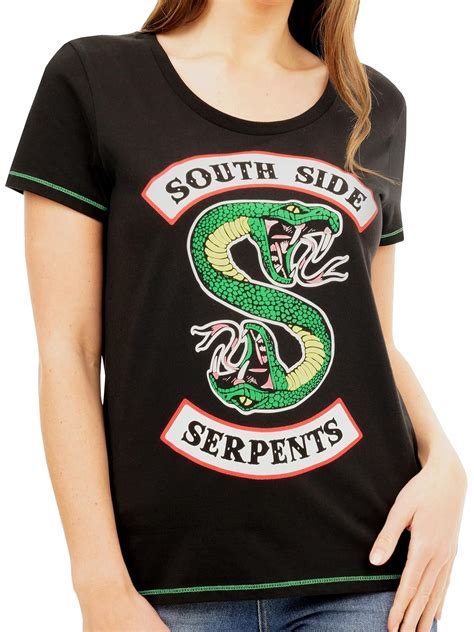 Buy Riverdale Womens Southside Serpents T-Shirt XX-Large Black at Amazon.in