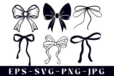 Ribbon Coquette Bow Svg.Ribbon Bow PNG Graphic by sweetsvg · Creative ...