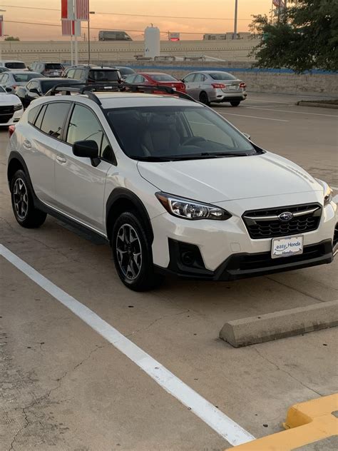 So I have a 2019 crosstrek I’m pretty sure it’s the basic bc it doesn’t have fog lights, orange ...