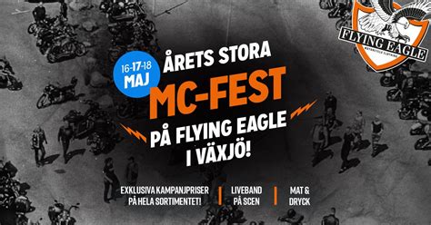 Årets stora MC-fest på Flying Eagle i Växjö ??, Arabygatan 41, 35246 ...