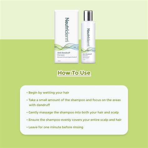 Buy Neutriderm Anti Dandruff Shampoo Online | Iberiaskinbrands.in