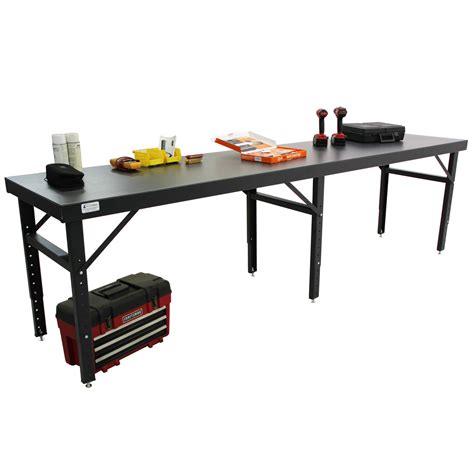 Work Adjustable Height Shop Table 的图像结果