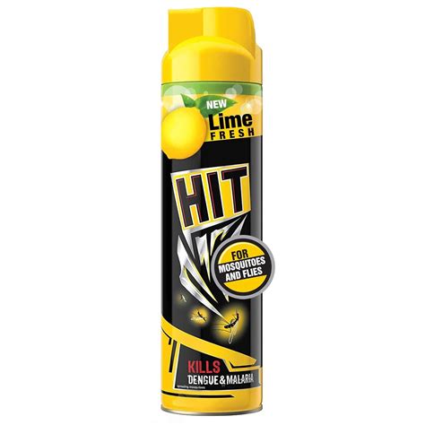 HIT Flying Insect Killer - Mosquito & Fly Killer Spray (200ml) | Lime ...