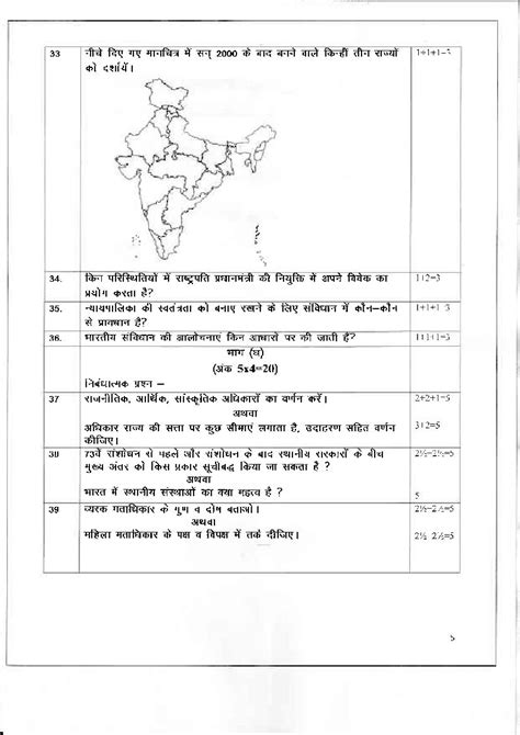 Image result for Sample Paper of Political Science Class 12