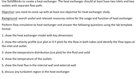 SolidWorks Flow Simulation Heat Exchanger 的图像结果