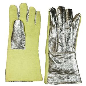 Safe Aluminized Para Aramid Hand Gloves, Mumbai, India