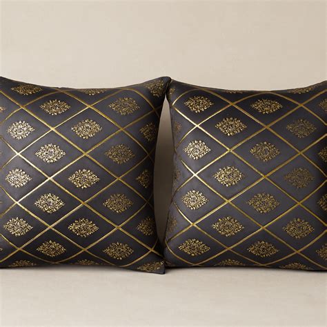 Premium Foil-Printed Cushion Covers – Set of 5 – Mirana Decoor