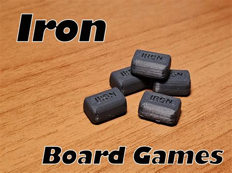 Universal Tokens - Iron — Board Game Accessories | Hextasy