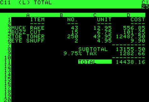 Image result for VisiCalc Demo