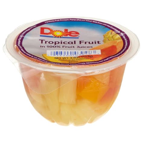 fruit cocktail in plastic cup - Jutai Foods Group