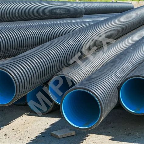 Hdpe Pipe - DWC Pipe HDPE Double Wall Corrugated Pipe, Cable Ducting ...