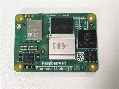 Raspberry Compute Module 5 的图像结果