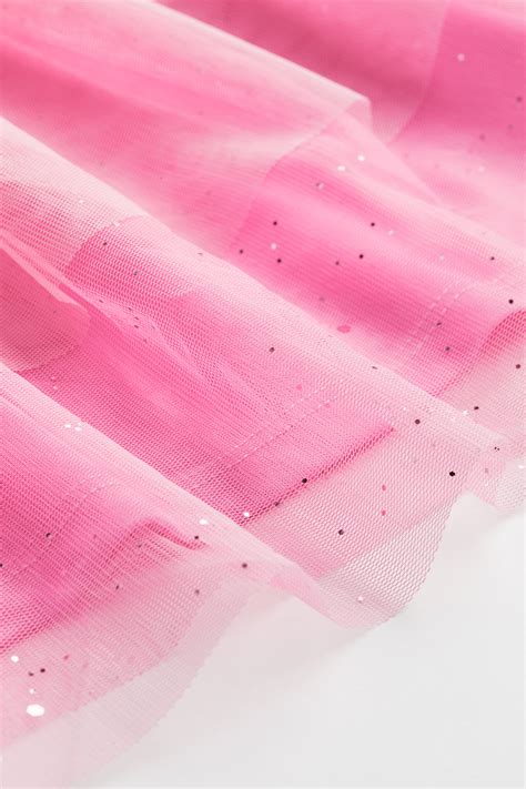 Tulle-skirt dress - Pink/Disney Princesses - Kids | H&M IN