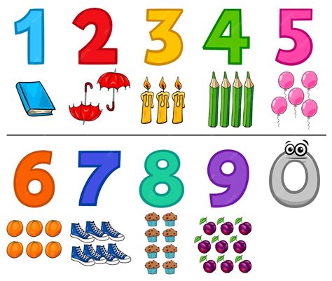 Numbers Cartoon 的图像结果