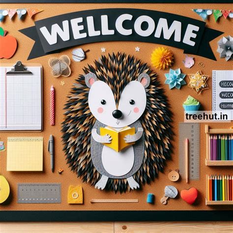 Hedgehog Bulletin Board and Classroom Activity Ideas, Teacher Resource