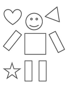 Image result for Block Shape Man