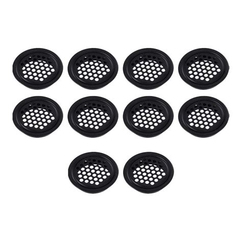 10 Pcs Vents Louver Round Vent Wardrobe Mesh Hole Round Ventilation ...