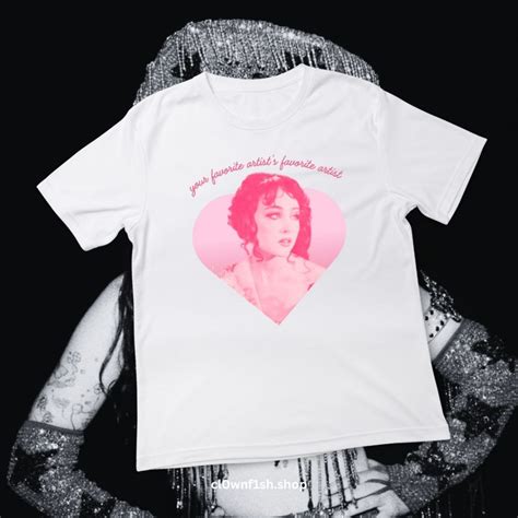 Jual Chappell Roan your favorite artist's favorite artist White T-Shirt ...
