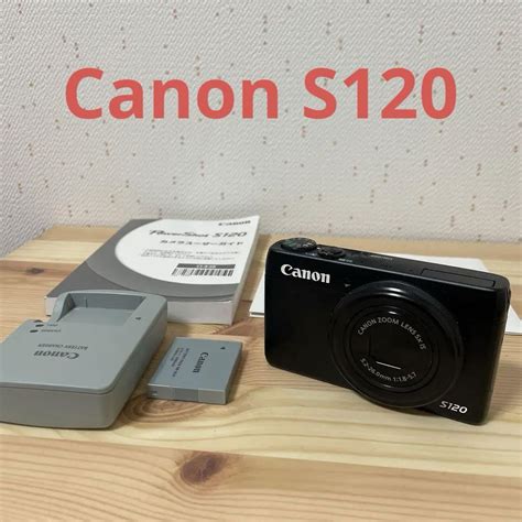 Canon デジカメ PowerShot S120 ブラック