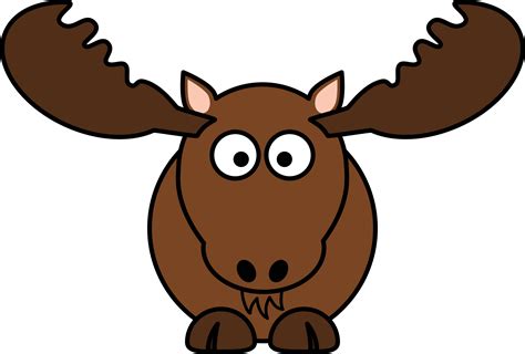 Clipart - Cartoon Moose
