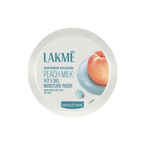 Buy Lakme Peach Milk Vit-E Gel Moisturiser, 200 gm | 19 Minutes ...