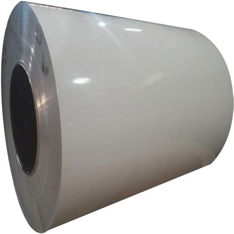 White Color Coated Galvanized Steel Coil Manufacturer, Supplier from Mumbai