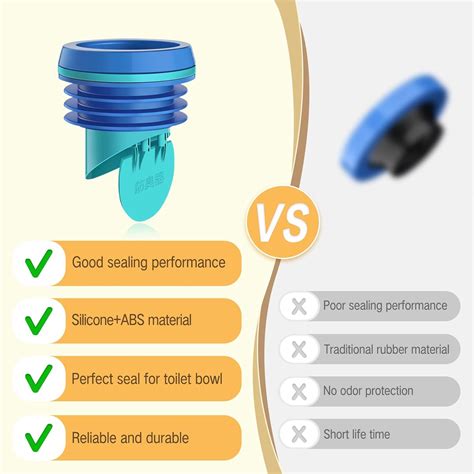 SAMIQU 2PCS Toilet Flanges Wax Rings with Prevent Backflow India | Ubuy