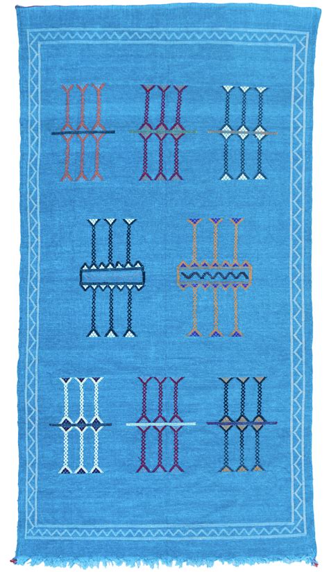 The Moroccan Room One-of-a-Kind Rectangle 4'3" x 8'2" 1990s Area Rug in ...