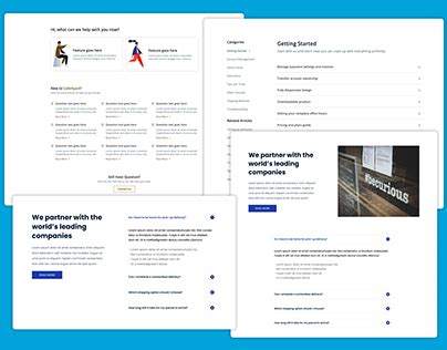 FAQ Page Design 的图像结果