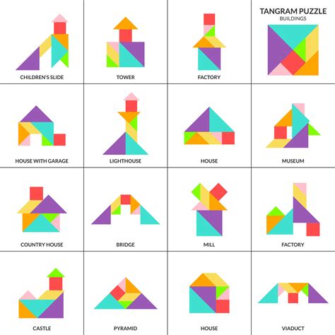 Image result for Tangram Puzzles Design