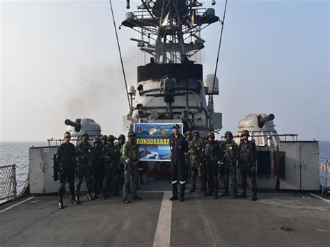 India, Bangladesh Navy conduct BONGOSAGAR-23, CORPAT exercises in Bay ...