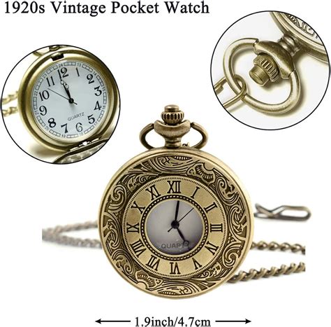 Buy Ziyoot Men's 1920s Accessories Gatsby Gangster Costume Set Tweed ...