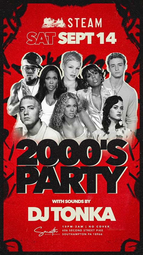 Steam Pubs Early 2000s Party with DJ Tonka, Steam Pub, Southampton, 14 ...