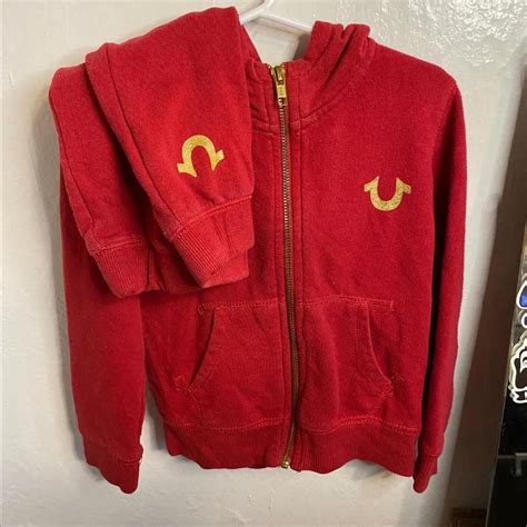 True religion set ( zip up & pants) Size:... - Depop