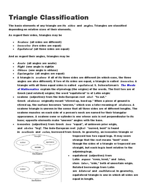 Triangle Classifications 的图像结果