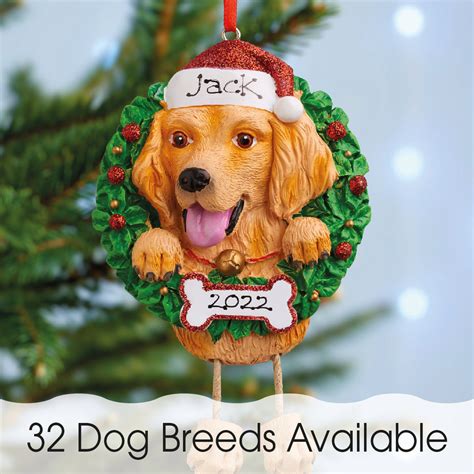 Dog Christmas Ornaments Hond Kerst Ornament MyDogGifts