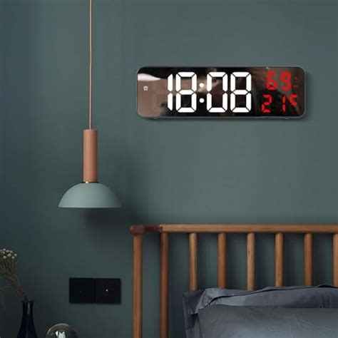 Buy Luteti LED Digital Alarm Clock - Battery Powered with Temperature ...